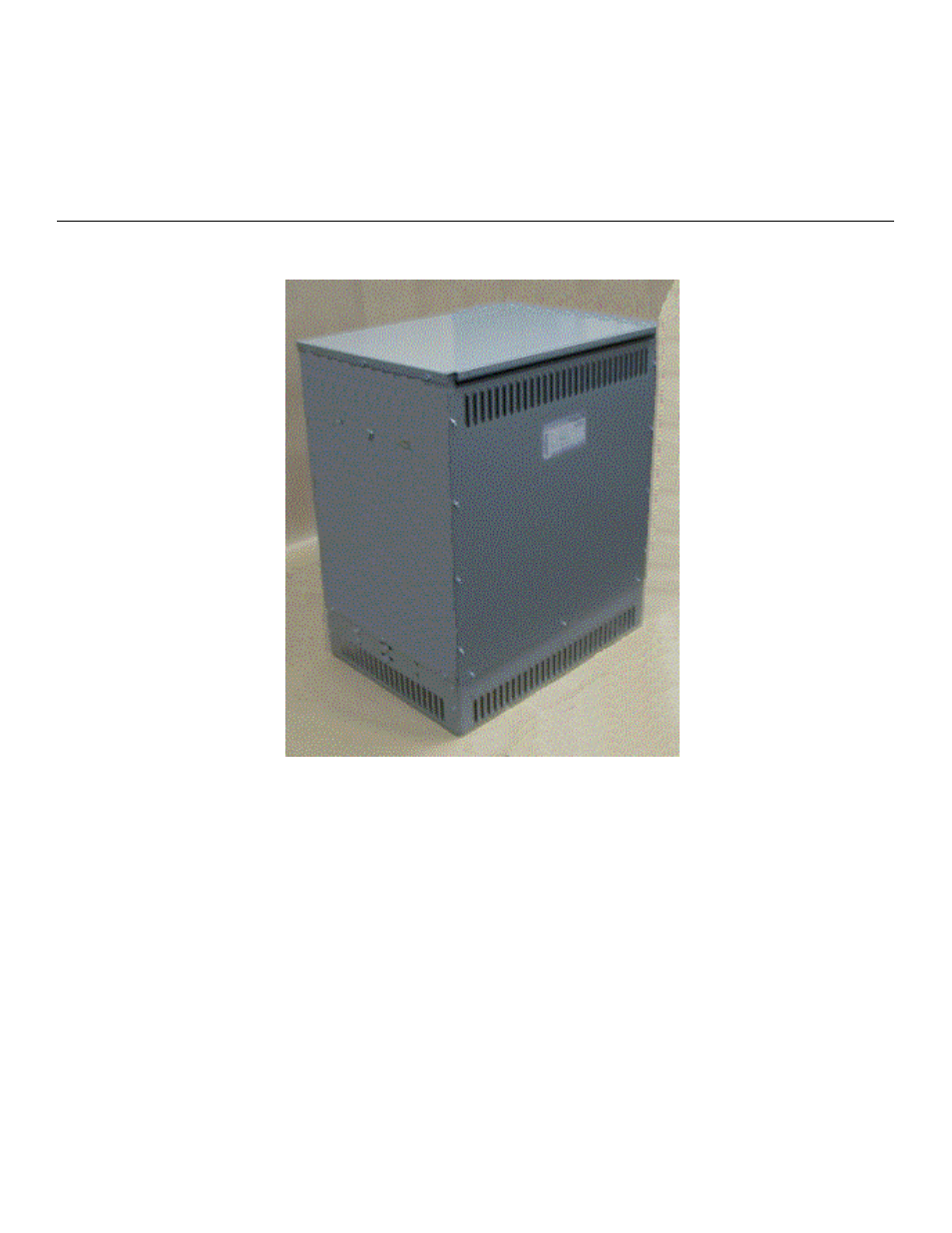 GE Industrial Solutions Fan Assisted Cooling (FAC) Dry-Type Transformers User Manual | 8 pages