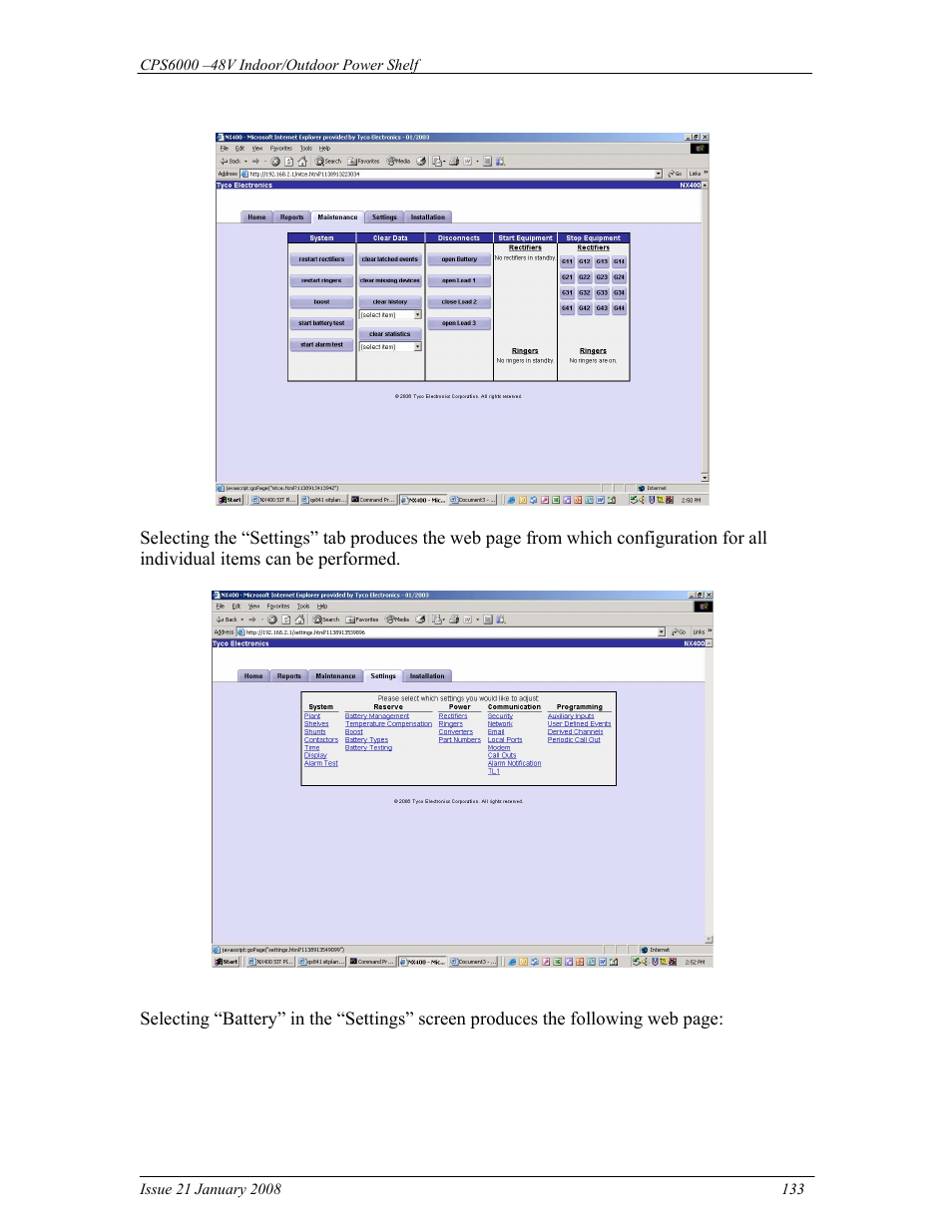 GE Industrial Solutions CPS6000 User Manual | Page 133 / 212