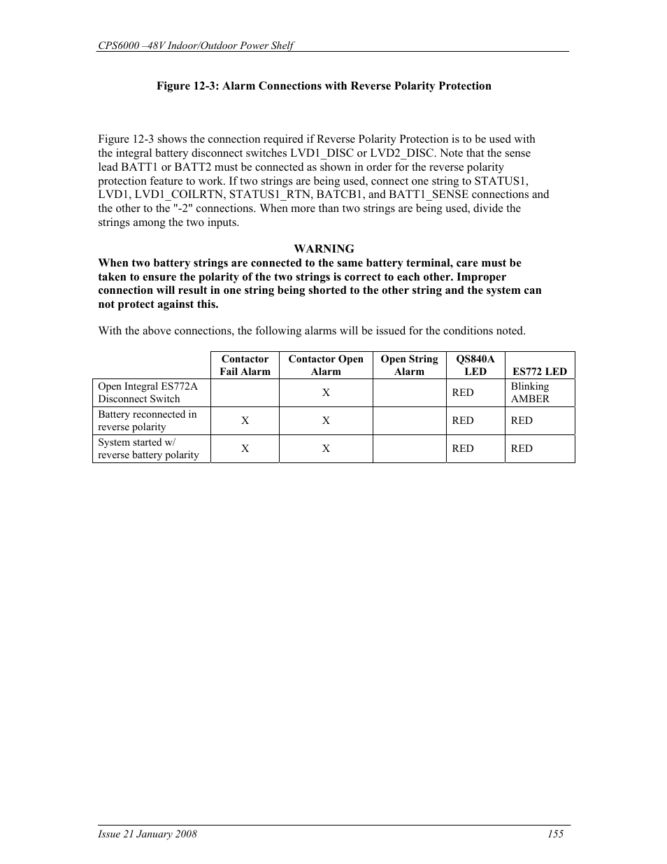 GE Industrial Solutions CPS6000 User Manual | Page 155 / 212