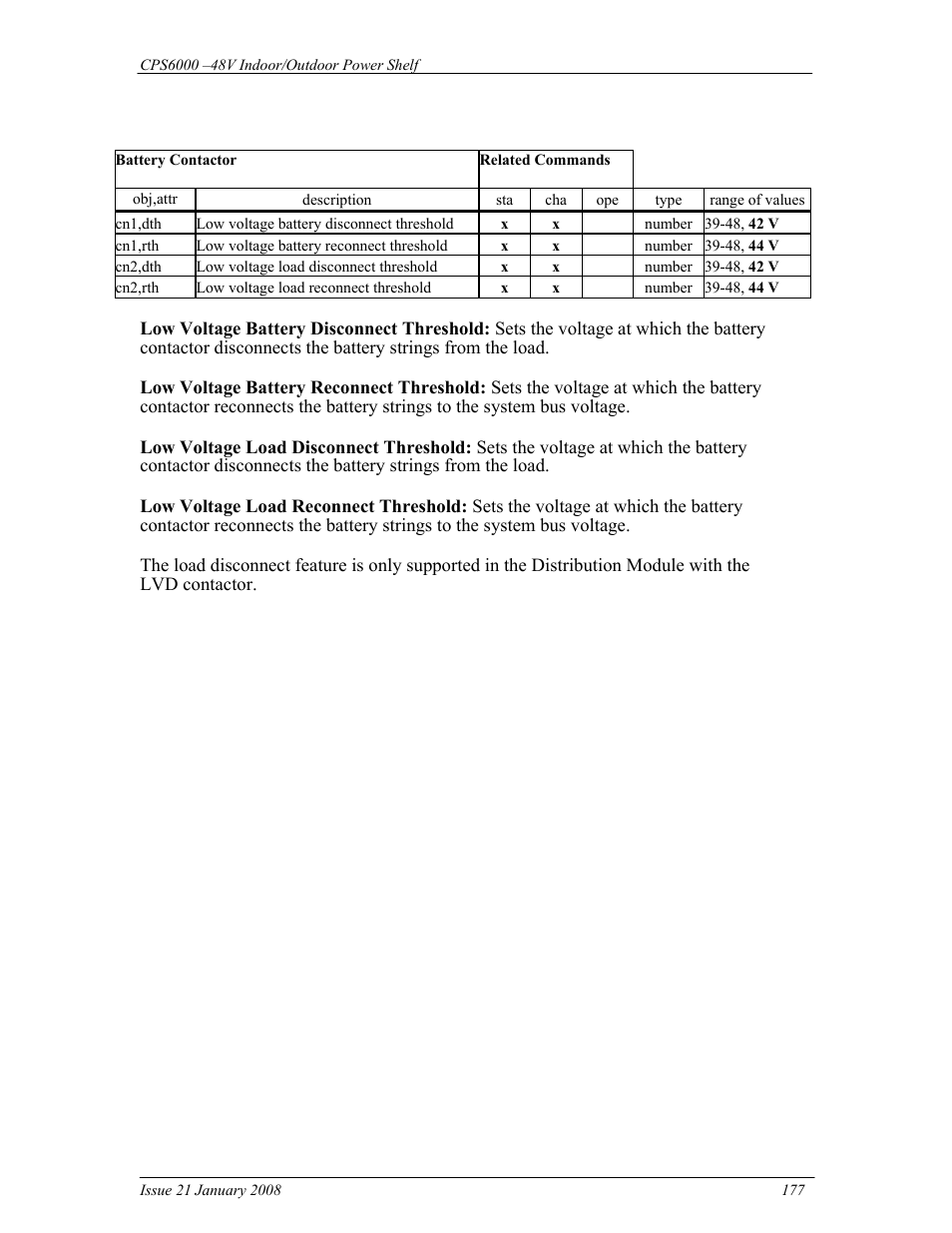 GE Industrial Solutions CPS6000 User Manual | Page 177 / 212
