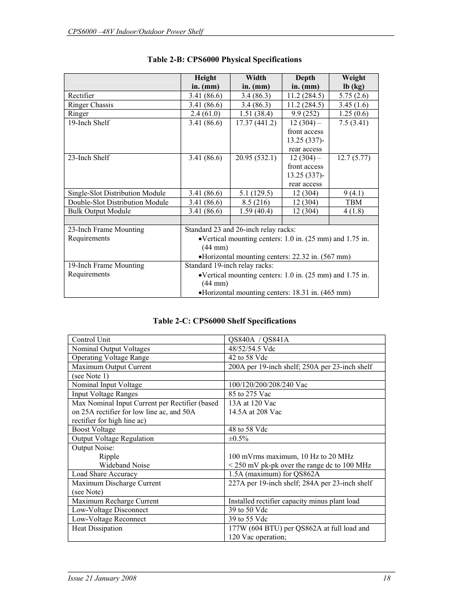 GE Industrial Solutions CPS6000 User Manual | Page 18 / 212