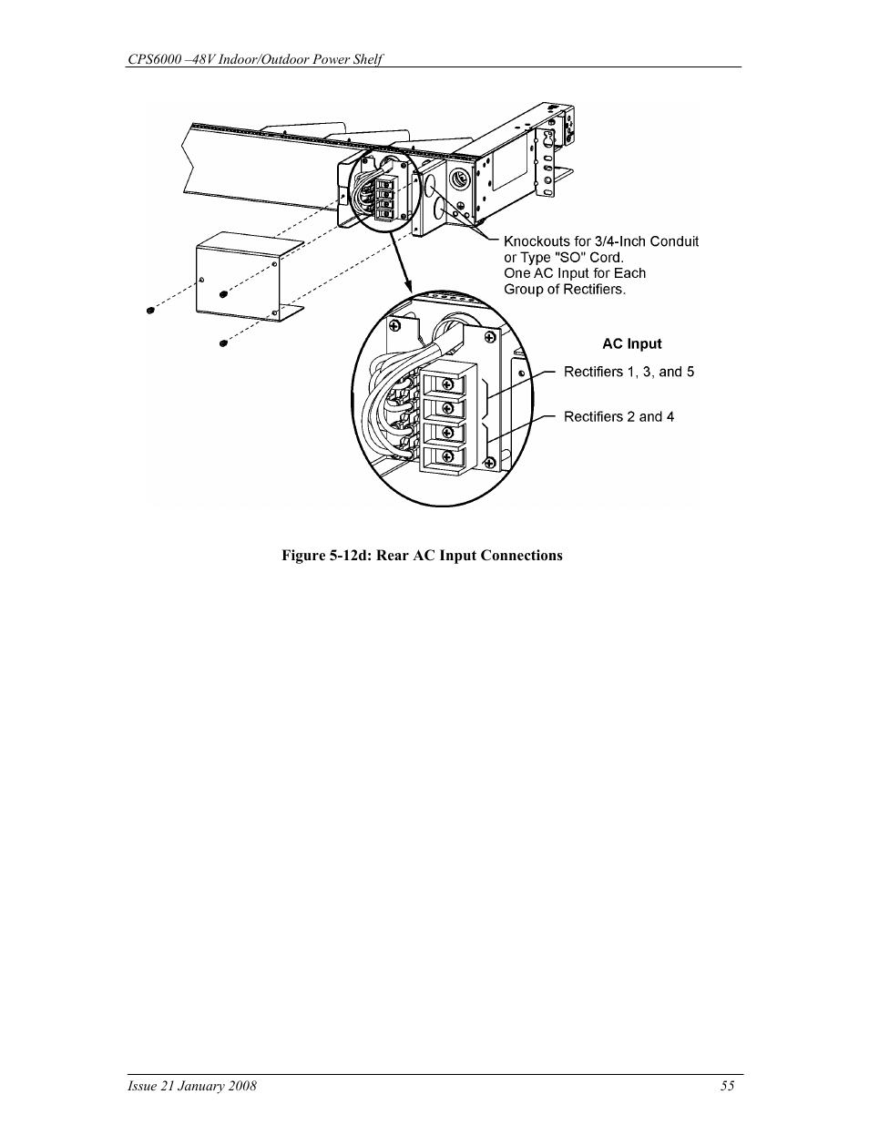 GE Industrial Solutions CPS6000 User Manual | Page 55 / 212