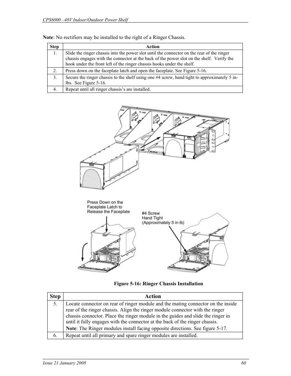 GE Industrial Solutions CPS6000 User Manual | Page 60 / 212