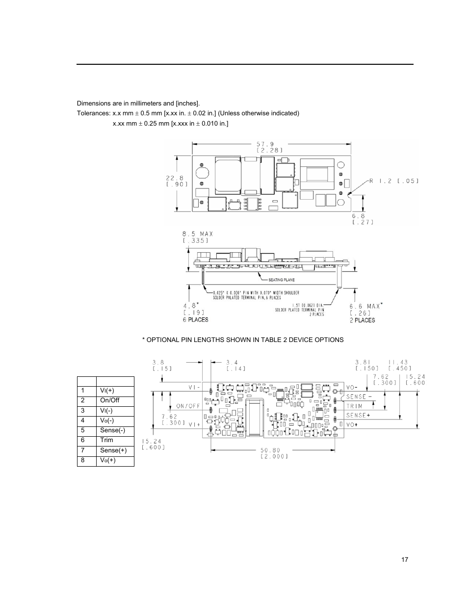 GE Industrial Solutions EQW012-020-023-025 Series User Manual | Page 17 / 25