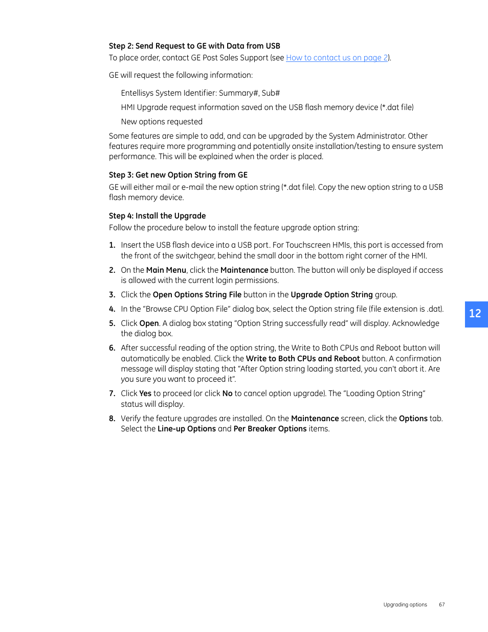GE Industrial Solutions Entellisys 5.0 Administrator Manual User Manual | Page 67 / 84