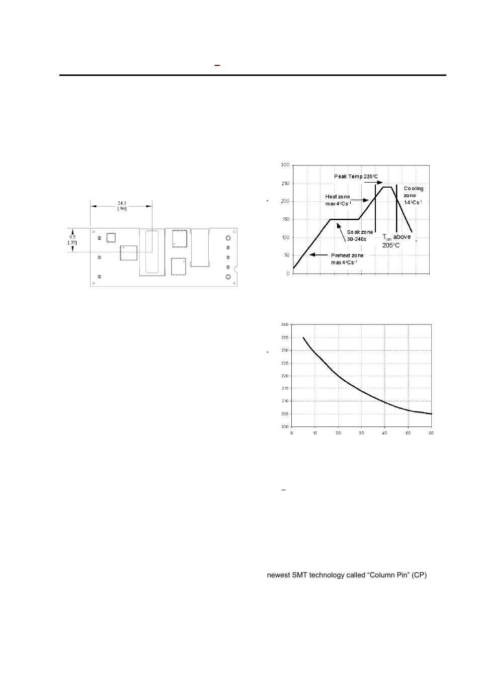 Surface mount information | GE Industrial Solutions ESTW010A0A Series User Manual | Page 11 / 19
