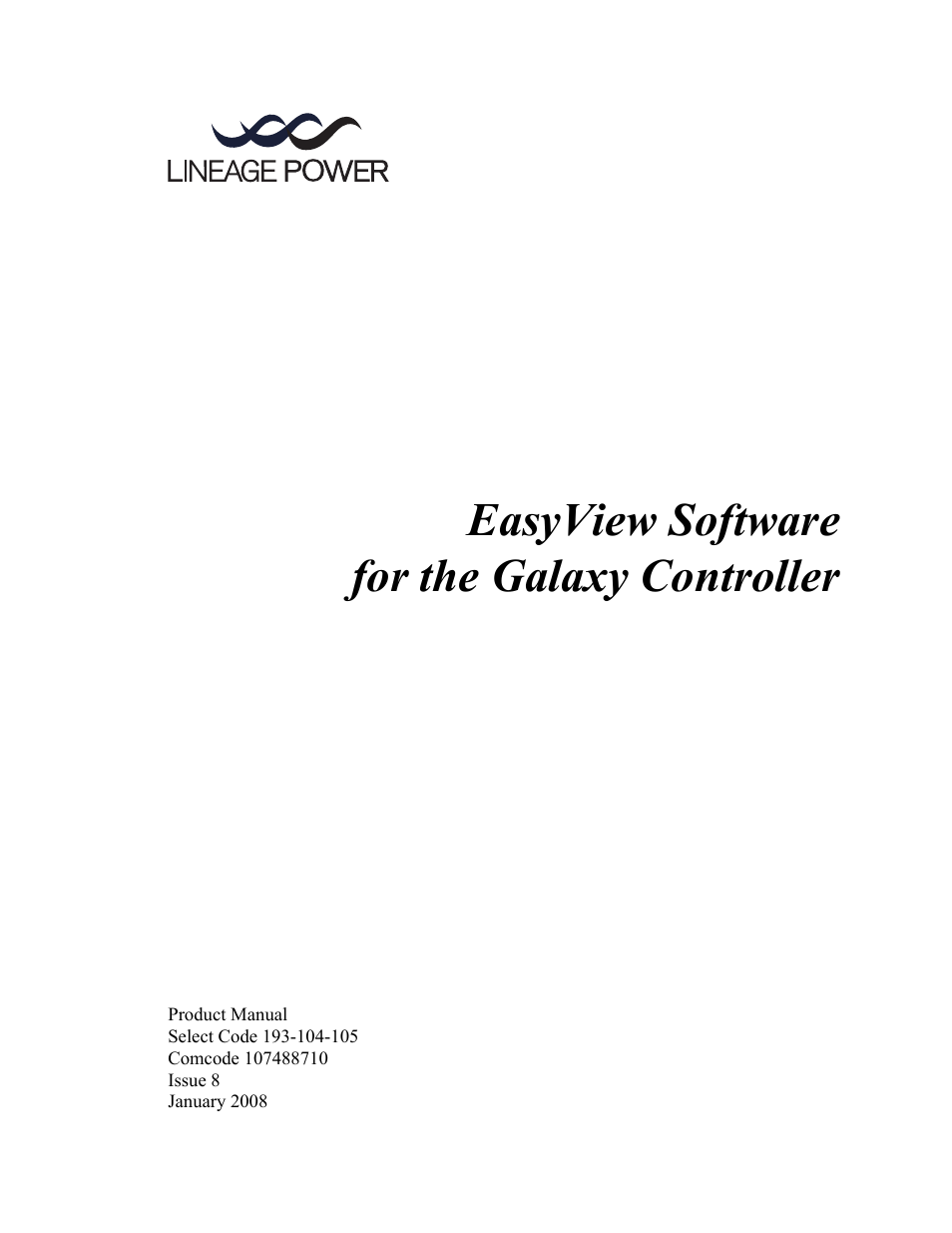GE Industrial Solutions Easy View User Manual | 22 pages