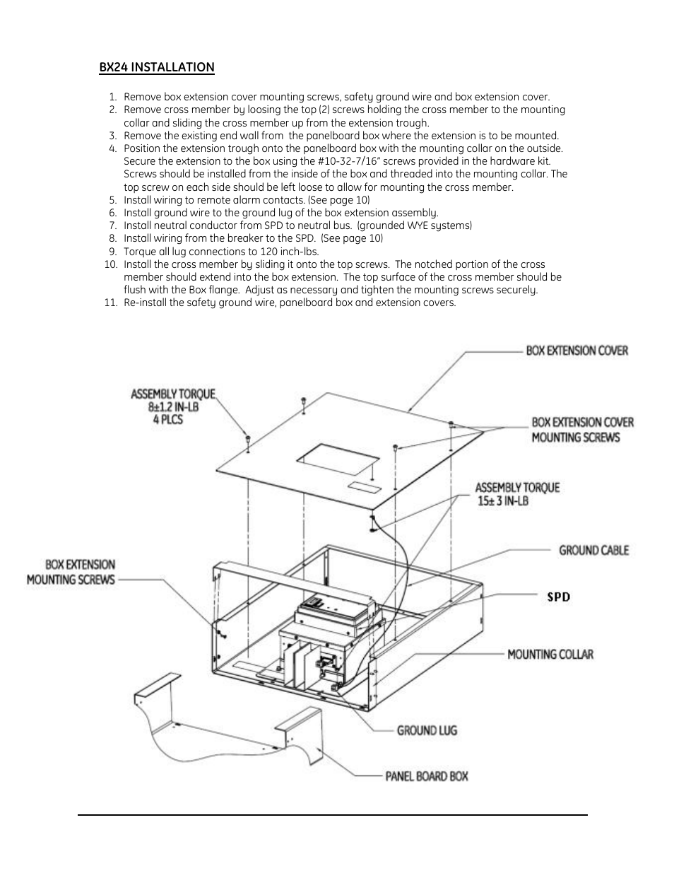 GE Industrial Solutions Tranquell Series Medium and High User Manual | Page 12 / 15