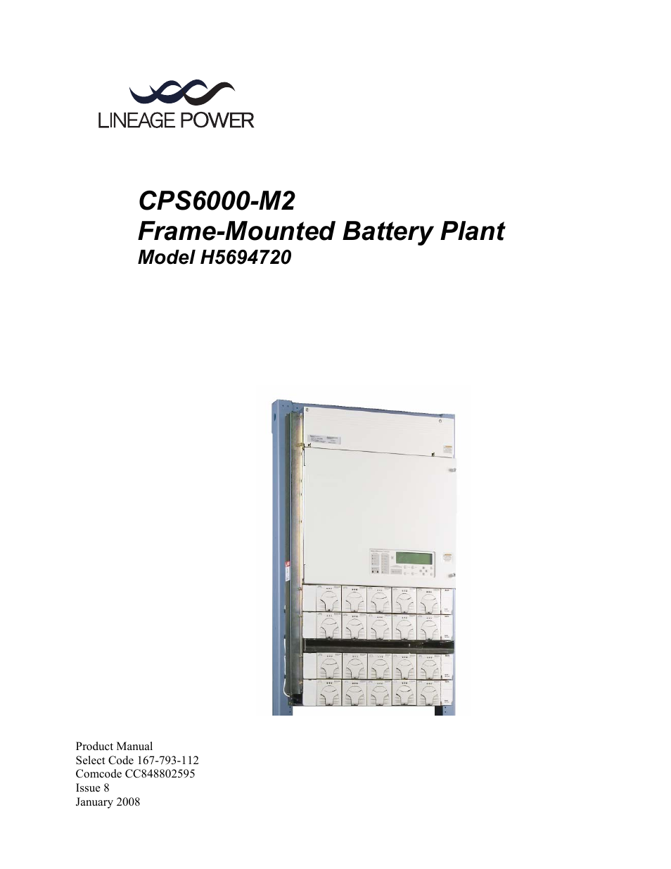 GE Industrial Solutions CPS6000-M2 User Manual | 134 pages