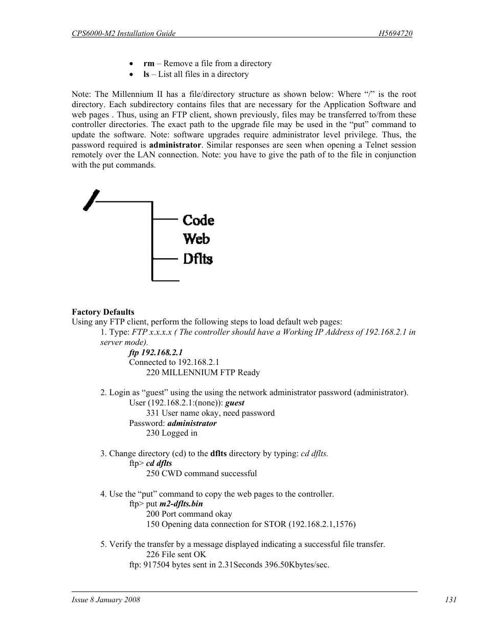 GE Industrial Solutions CPS6000-M2 User Manual | Page 131 / 134
