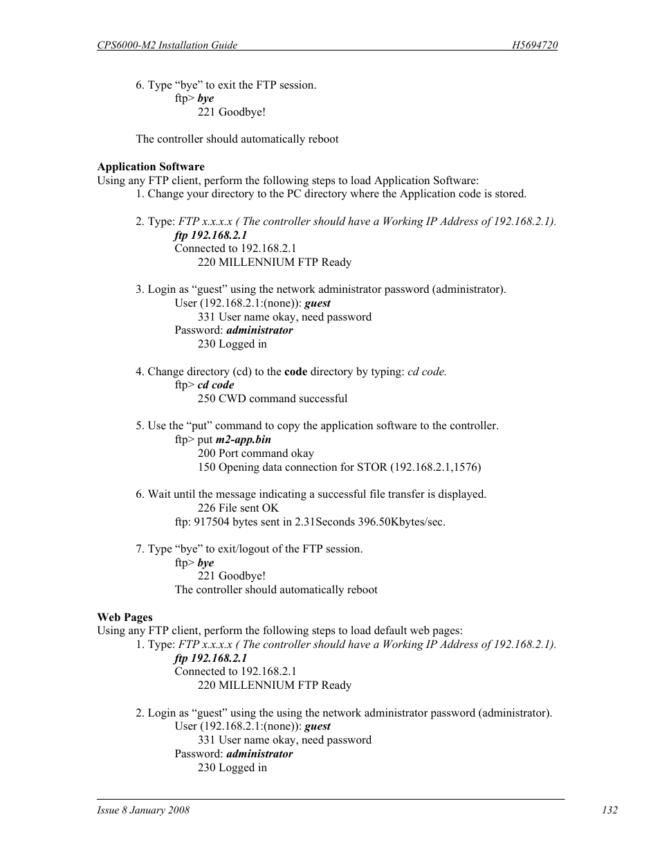 GE Industrial Solutions CPS6000-M2 User Manual | Page 132 / 134