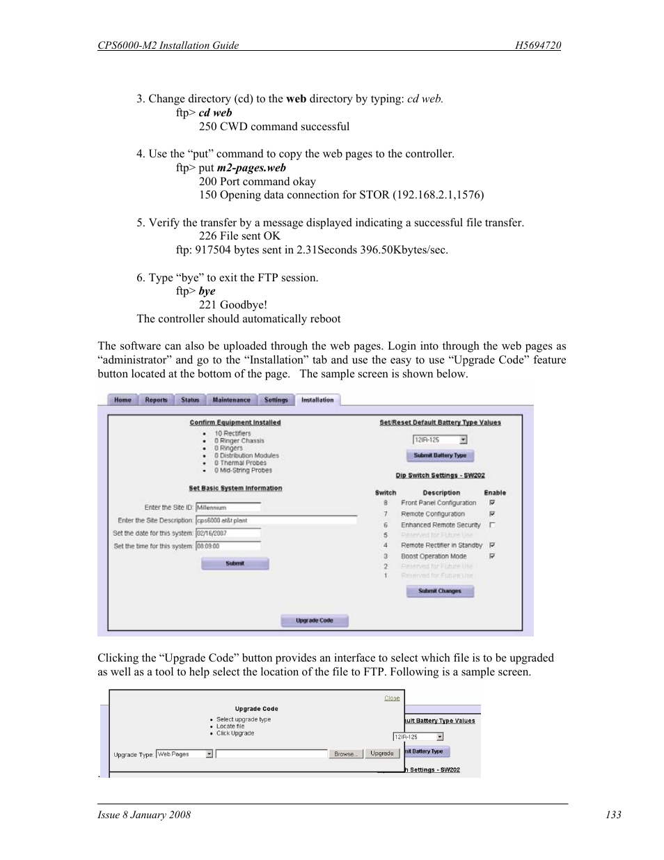 GE Industrial Solutions CPS6000-M2 User Manual | Page 133 / 134