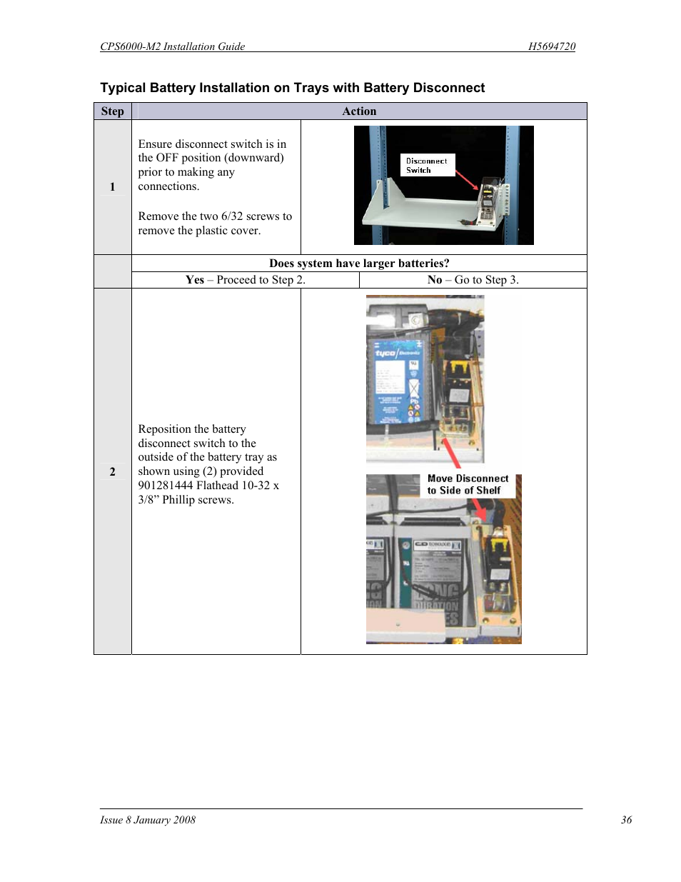 GE Industrial Solutions CPS6000-M2 User Manual | Page 36 / 134