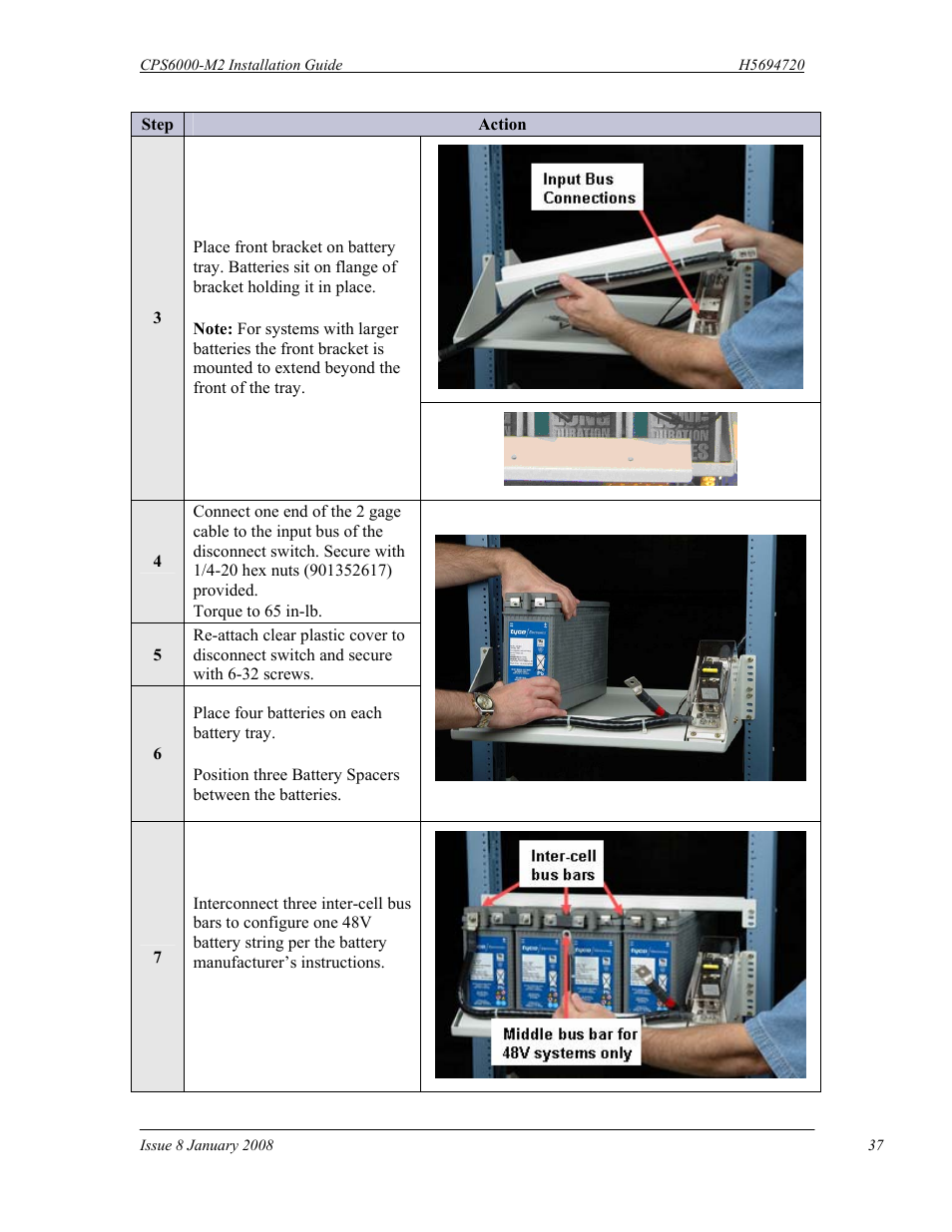 GE Industrial Solutions CPS6000-M2 User Manual | Page 37 / 134