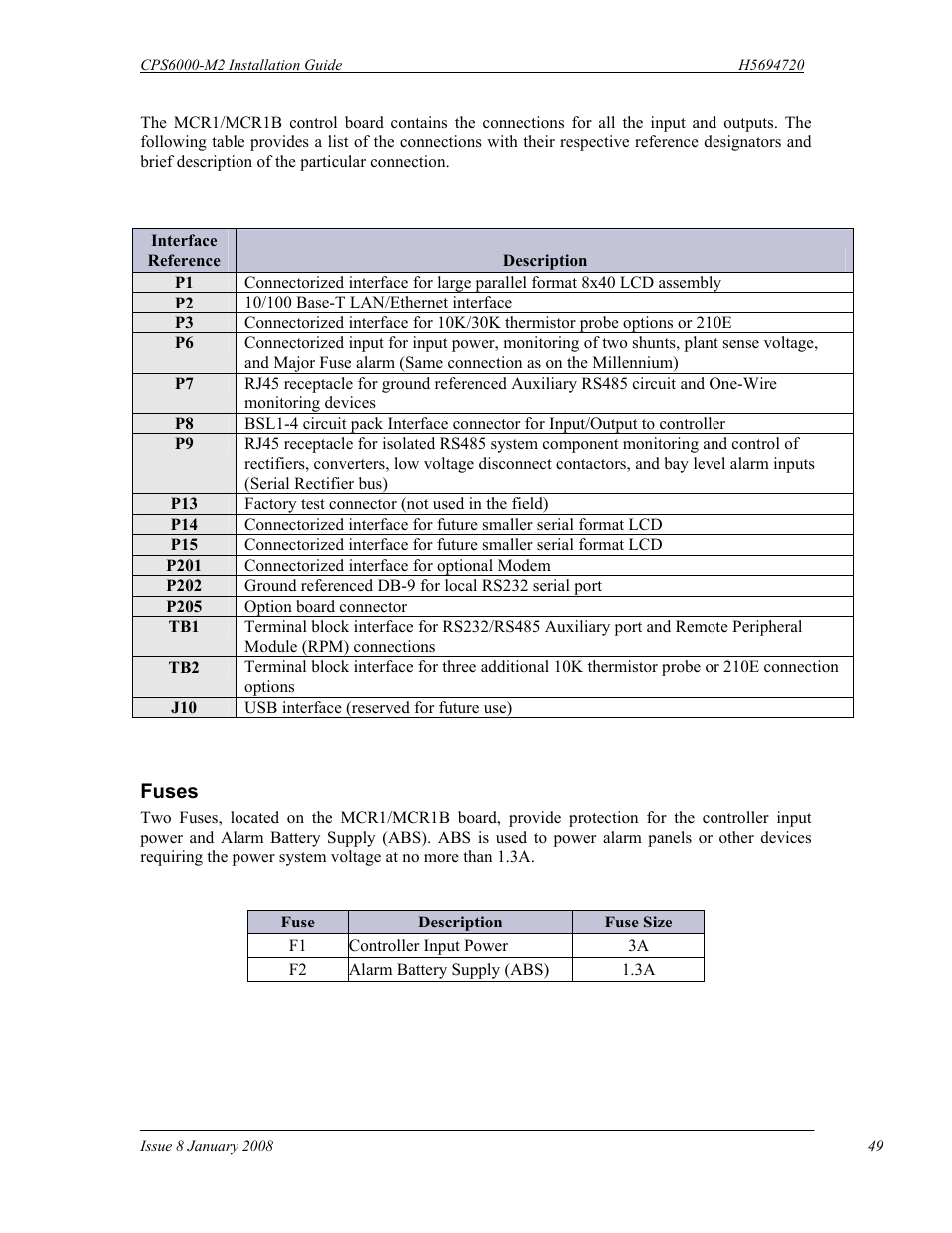 GE Industrial Solutions CPS6000-M2 User Manual | Page 49 / 134