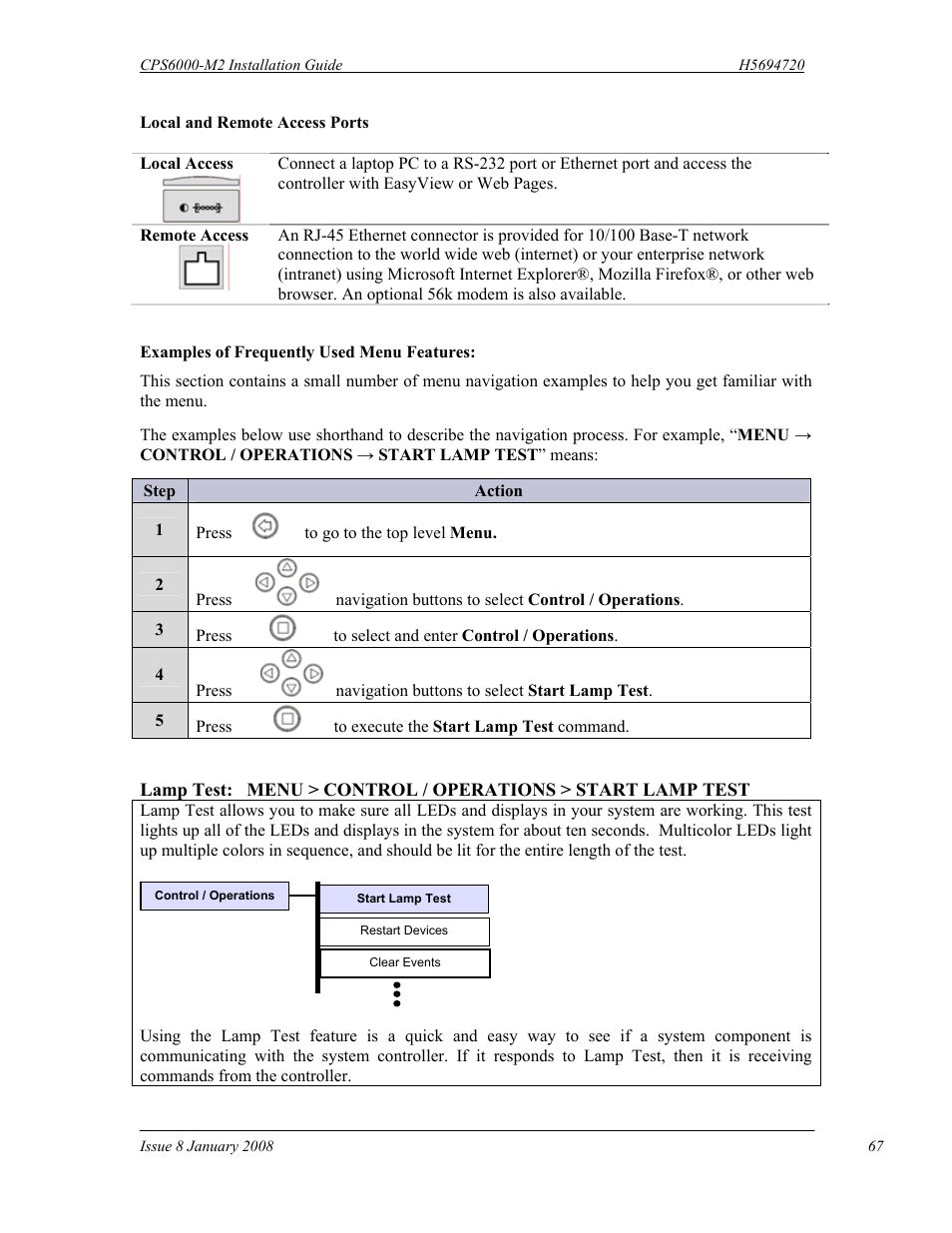 GE Industrial Solutions CPS6000-M2 User Manual | Page 67 / 134