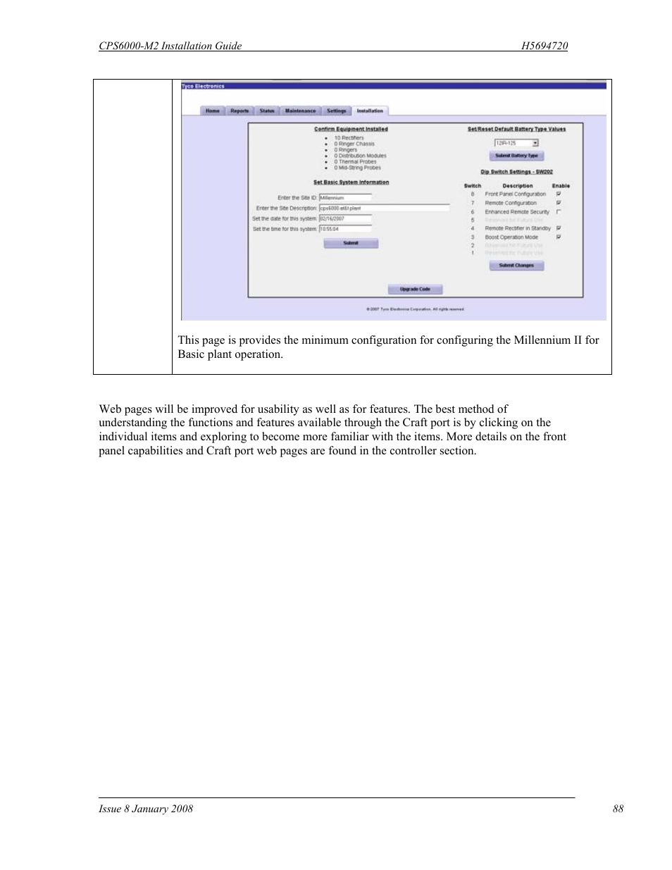GE Industrial Solutions CPS6000-M2 User Manual | Page 88 / 134