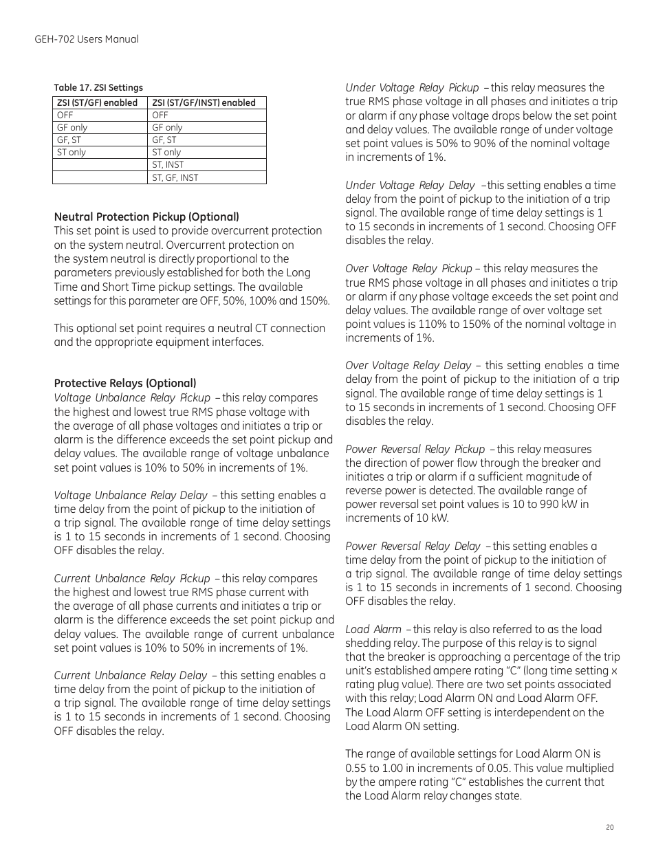 GE Industrial Solutions Spectra RMS Molded Case User Manual | Page 21 / 52