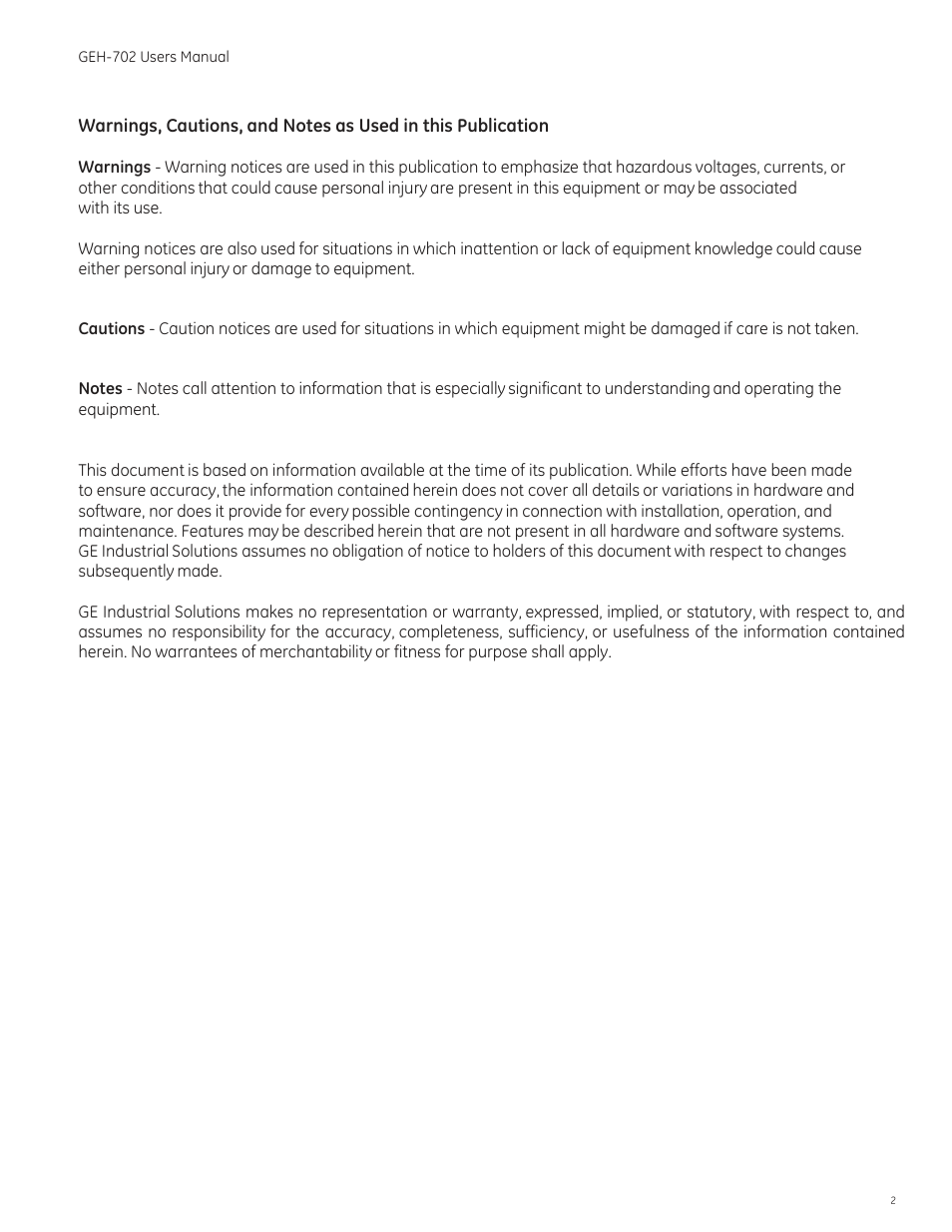 GE Industrial Solutions Spectra RMS Molded Case User Manual | Page 3 / 52