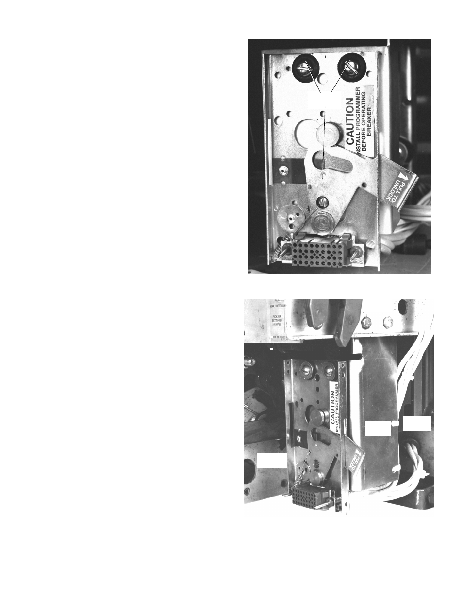 GE Industrial Solutions MicroVersaTrip Plus and MicroVersaTrip PM for Allis Chalmers, Siemens_Allis, and Siemens LA-600[F] and LA-1600[F] (Blue) User Manual | Page 11 / 18