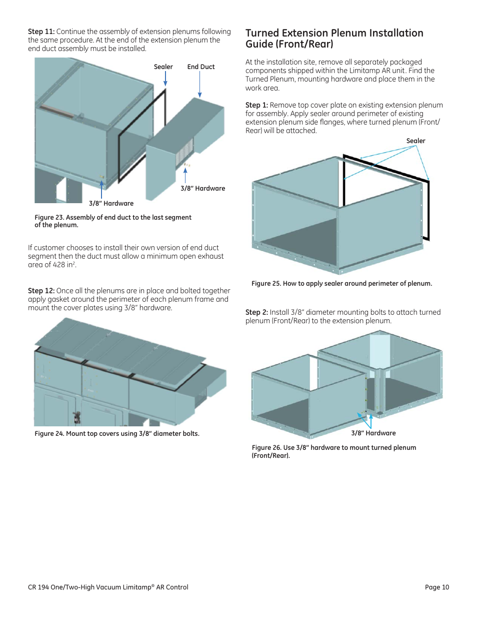 GE Industrial Solutions Limitamp AR User Manual | Page 10 / 20