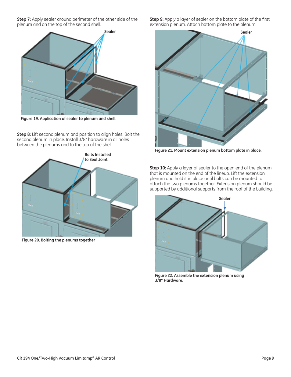 GE Industrial Solutions Limitamp AR User Manual | Page 9 / 20