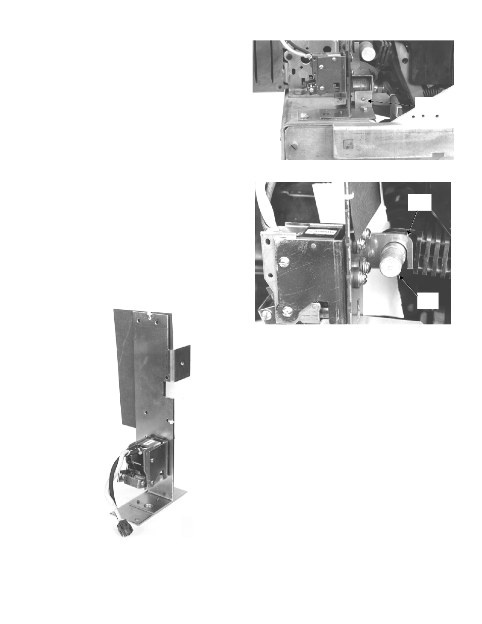 Ct bolts inserted into a db-25 breaker back frame, Installing the trip unit mounting bracket | GE Industrial Solutions ProTrip Conversion Kits DB-25, DBL-25, DB-50, DBL-50 User Manual | Page 12 / 22