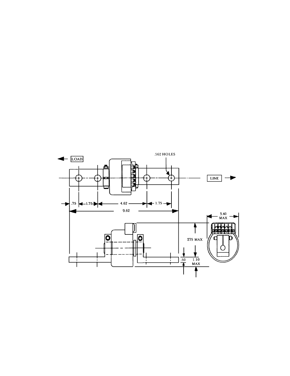 Installing the trip unit mounting bracket, Trip unit mounting bracket assembly, Trip unit bracket installation | GE Industrial Solutions ProTrip Conversion Kits DB-25, DBL-25, DB-50, DBL-50 User Manual | Page 16 / 22