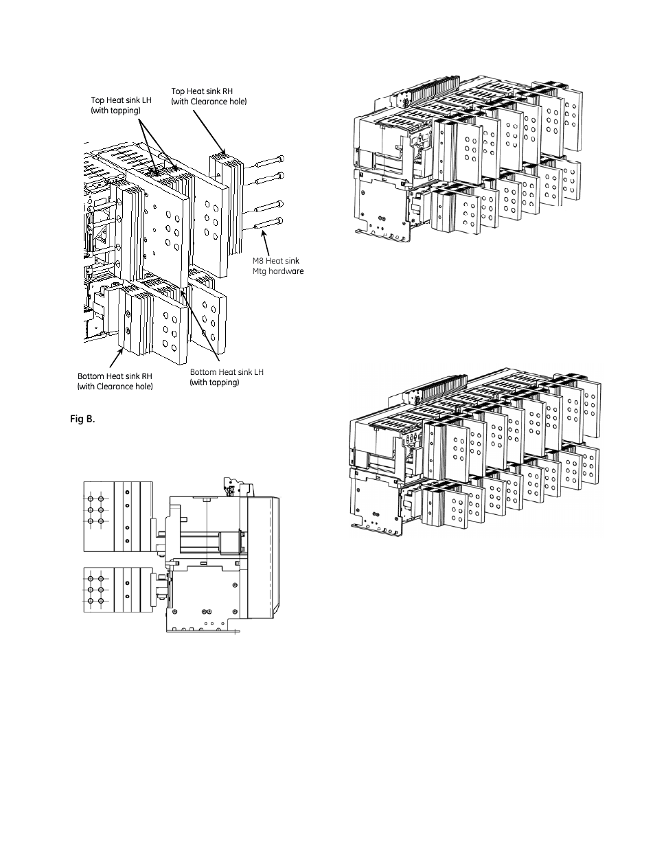 GE Industrial Solutions EntelliGuard G Back Connected Terminations Fixed Envelope 3 , 6000A User Manual | Page 2 / 3