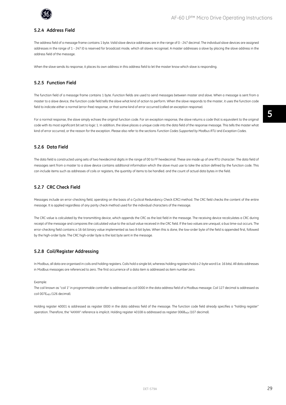 GE Industrial Solutions AF-60 LP Micro Drive Operating Instructions User Manual | Page 30 / 72