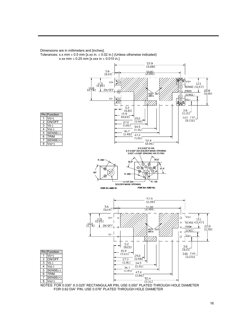 GE Industrial Solutions ESTW004A2C Series User Manual | Page 16 / 18