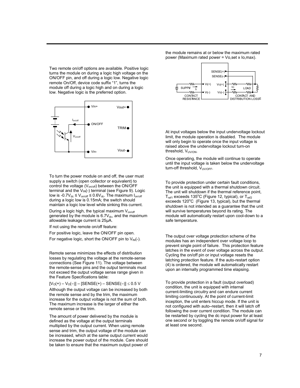 Input; 15.0v, Output, Feature description | GE Industrial Solutions ESTW004A2C Series User Manual | Page 7 / 18