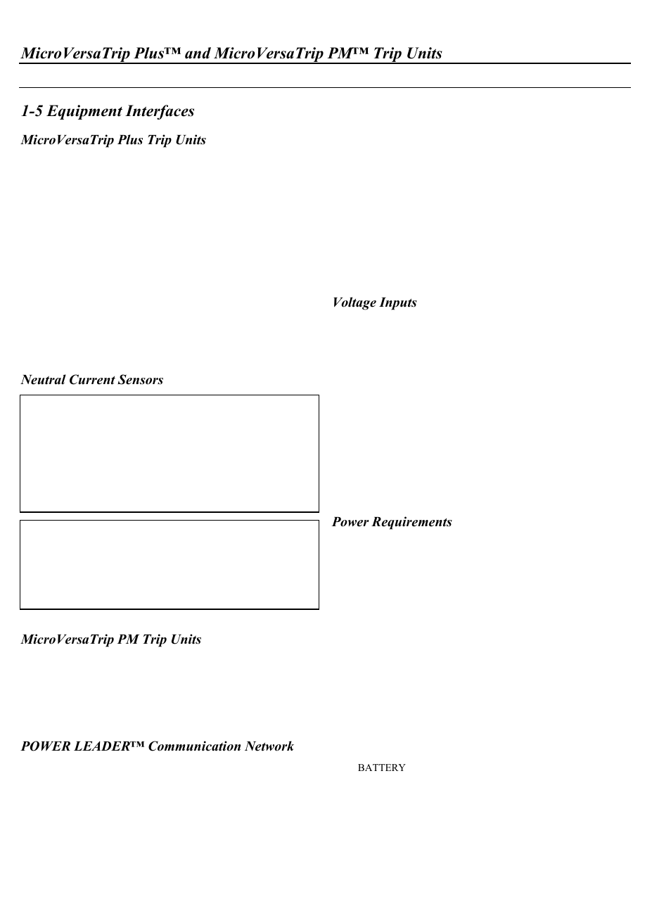 5 equipment interfaces | GE Industrial Solutions WavePro Low-Voltage Power Circuit Breakers User Manual | Page 12 / 40