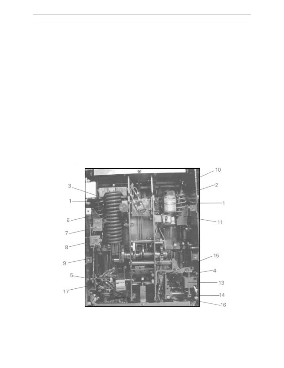 1 description, Powervac, 5kv vertical lift chapter 5. operation | GE Industrial Solutions PowerVac 5kV VL PV VL 4.16-250-0 User Manual | Page 18 / 68