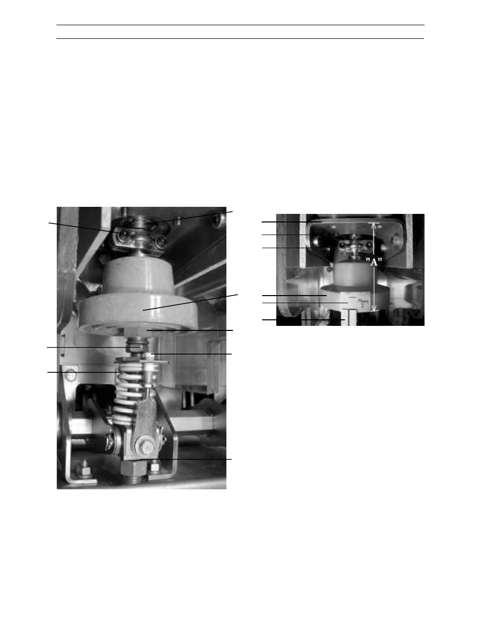 2 spring wipe indicator, 1 primary contact erosion, Powervac | 5kv vertical lift chapter 8. dimensional checks | GE Industrial Solutions PowerVac 5kV VL PV VL 4.16-250-0 User Manual | Page 26 / 68