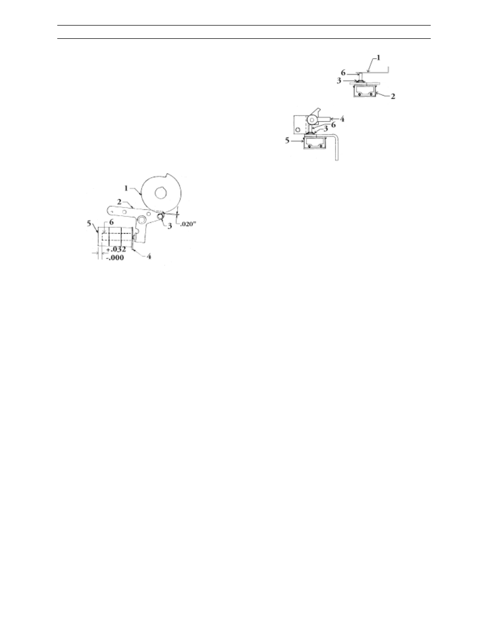 Powervac, 6 control switch adjustment, 7 adjustment of moc switch | GE Industrial Solutions PowerVac 5kV VL PV VL 4.16-250-0 User Manual | Page 39 / 68
