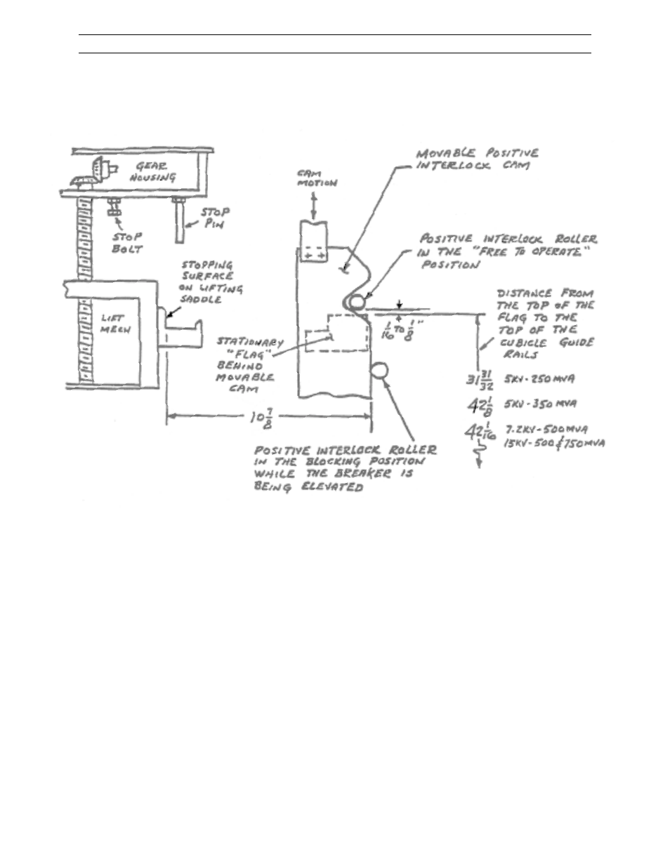 Powervac, 5kv vertical lift appendix a | GE Industrial Solutions PowerVac 5kV VL PV VL 4.16-250-0 User Manual | Page 63 / 68