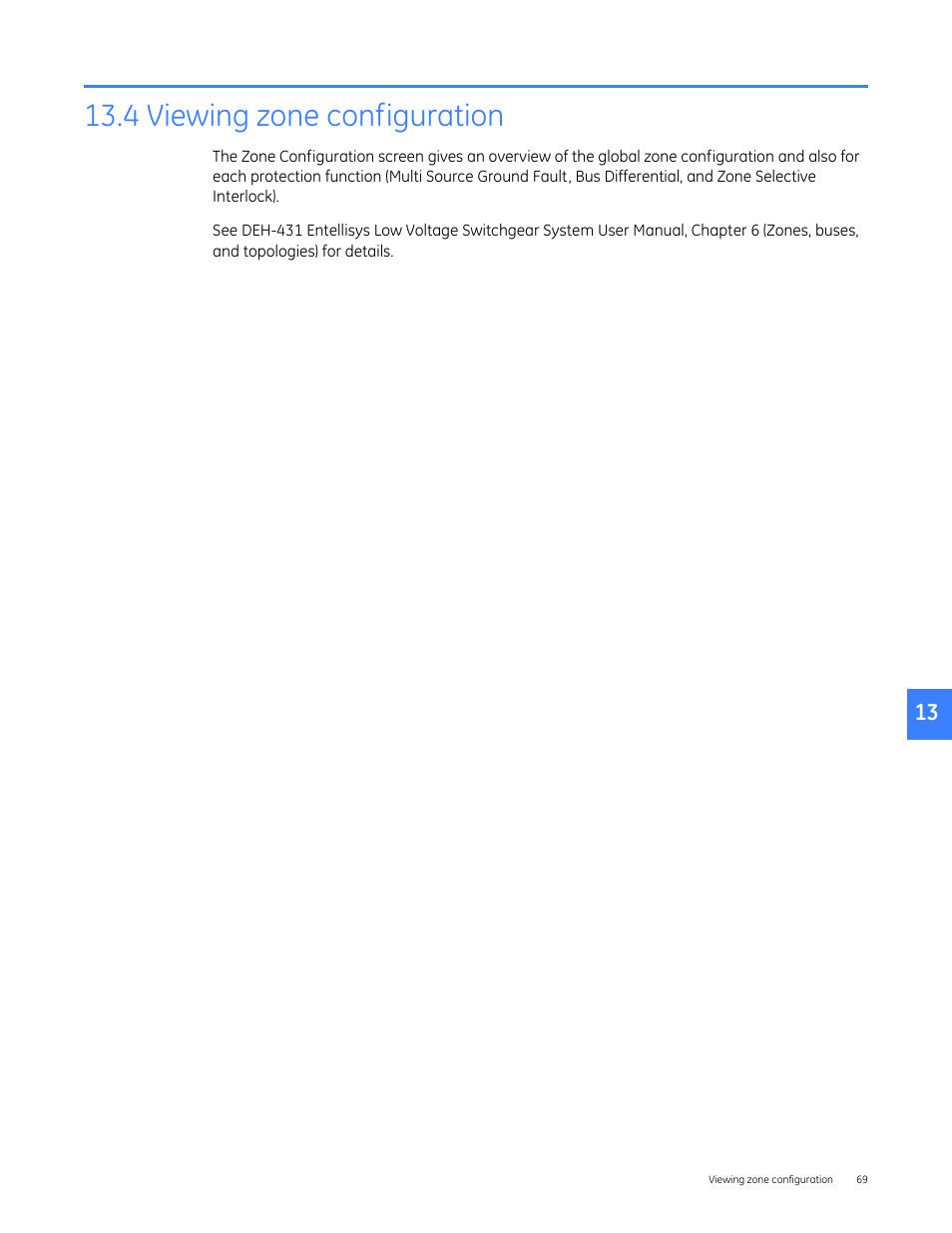 4 viewing zone configuration | GE Industrial Solutions Entellisys 4.0 System Administrator Manual User Manual | Page 69 / 72