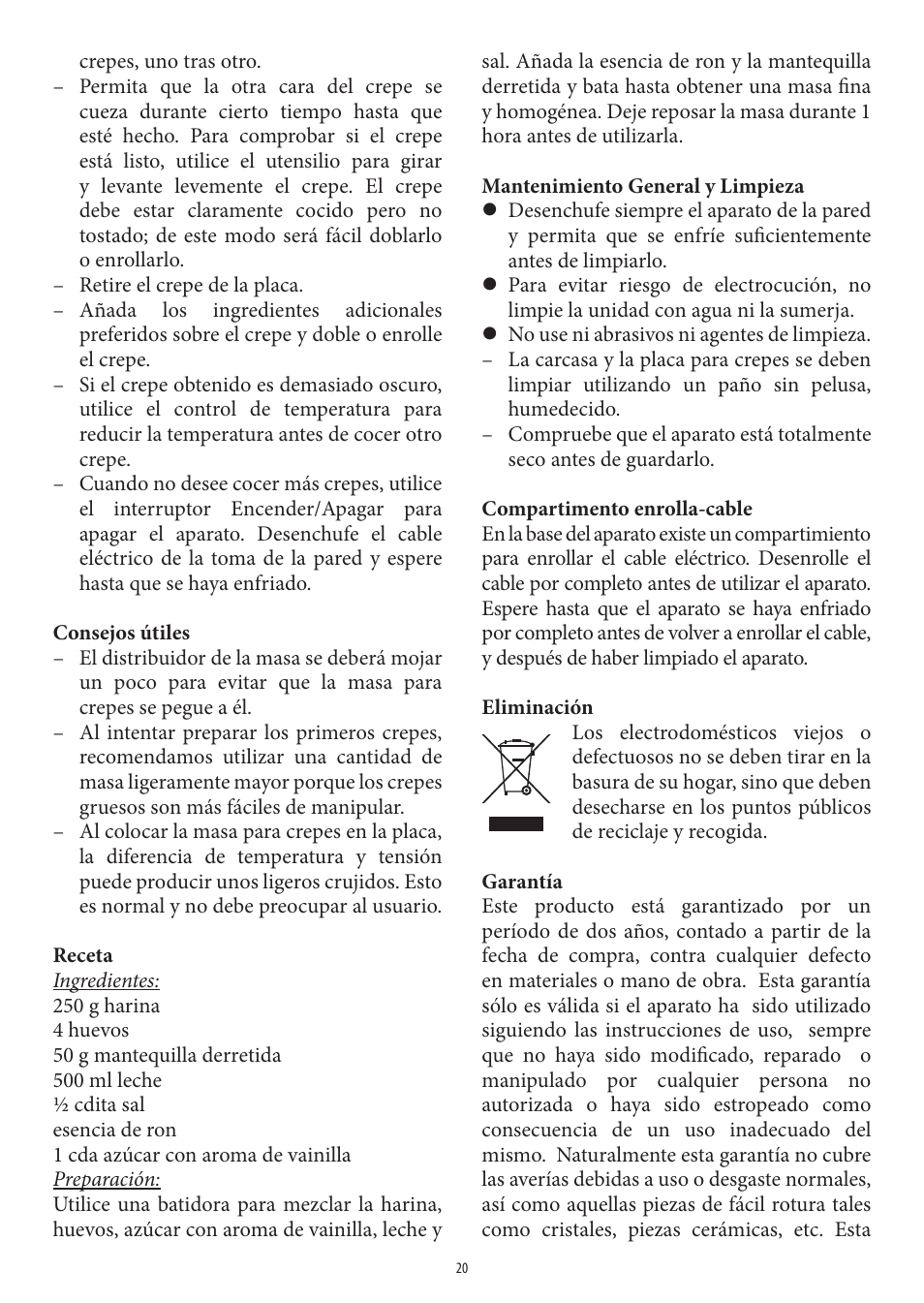 SEVERIN CM 2196 User Manual | Page 20 / 50