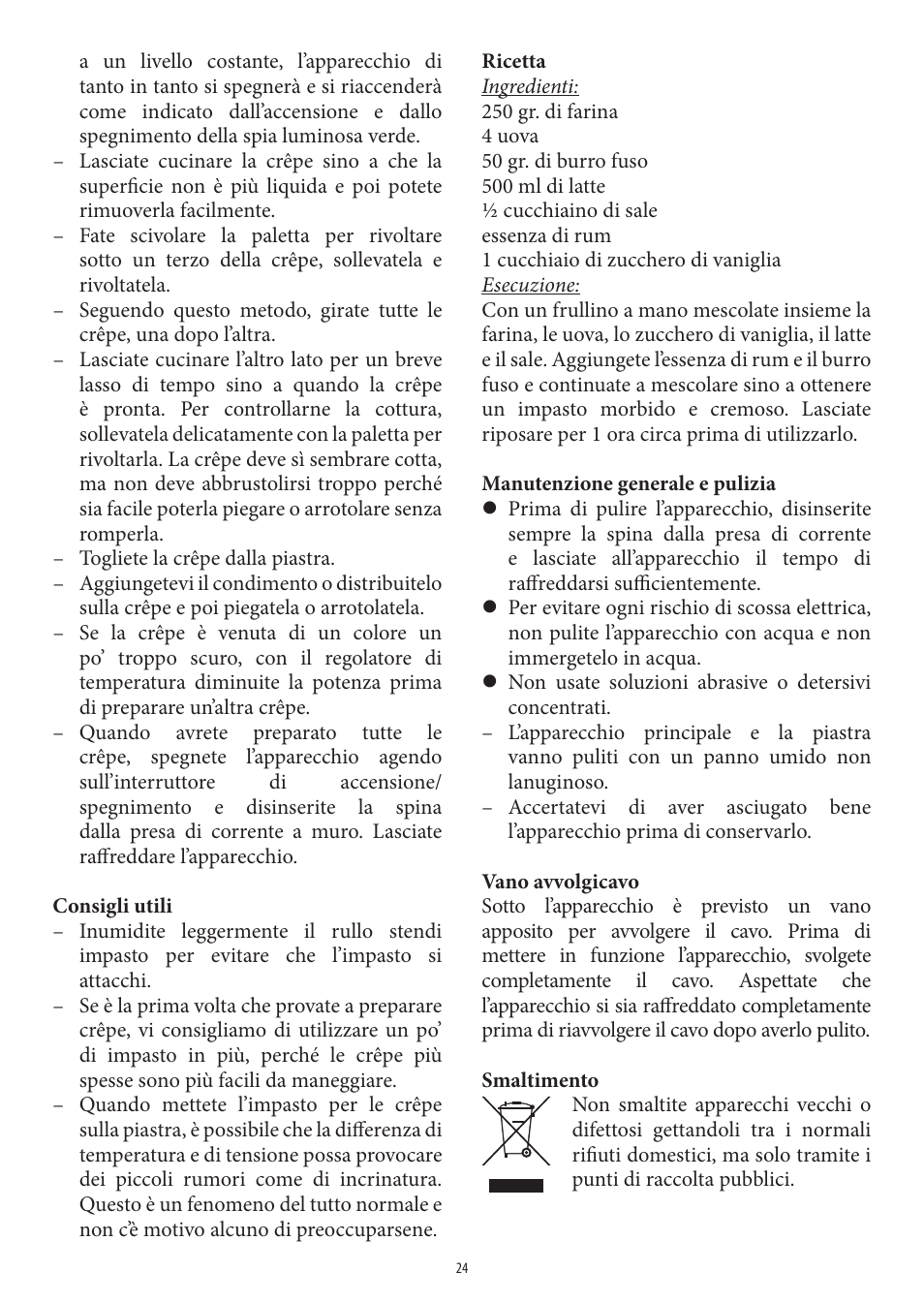 SEVERIN CM 2196 User Manual | Page 24 / 50