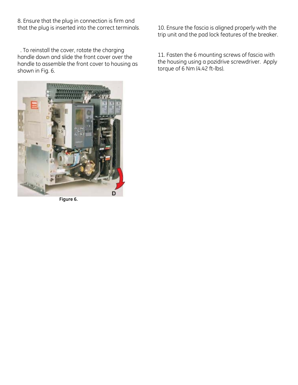GE Industrial Solutions EntelliGuard G Closing Coil User Manual | Page 3 / 4
