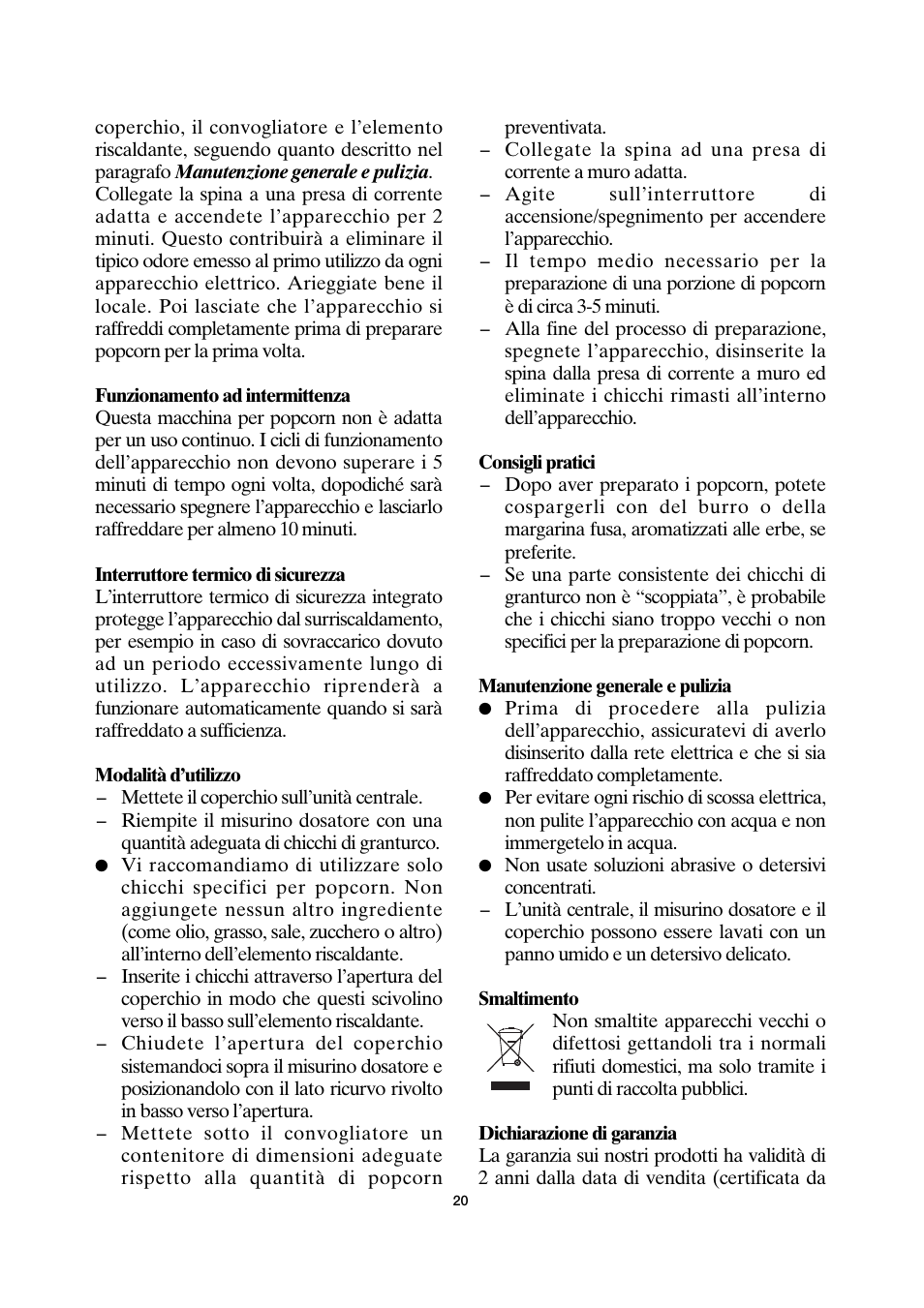 SEVERIN PC 3751 User Manual | Page 20 / 42