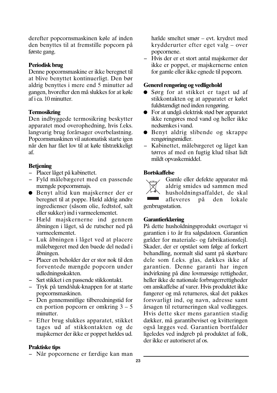 SEVERIN PC 3751 User Manual | Page 23 / 42