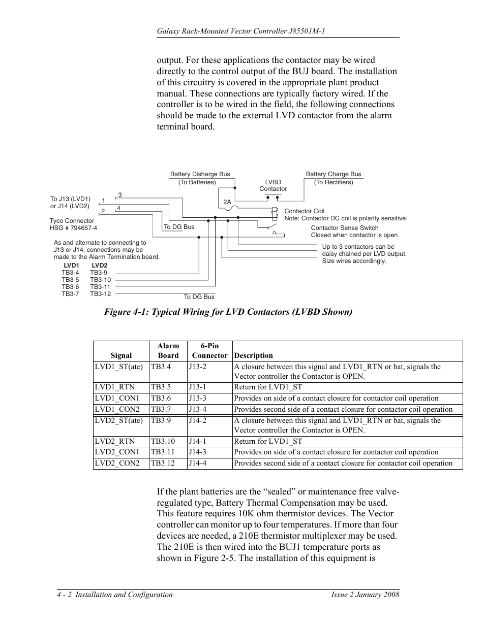 GE Industrial Solutions Galaxy Vector Rack Mounted Controller J85501M-1 User Manual | Page 48 / 90
