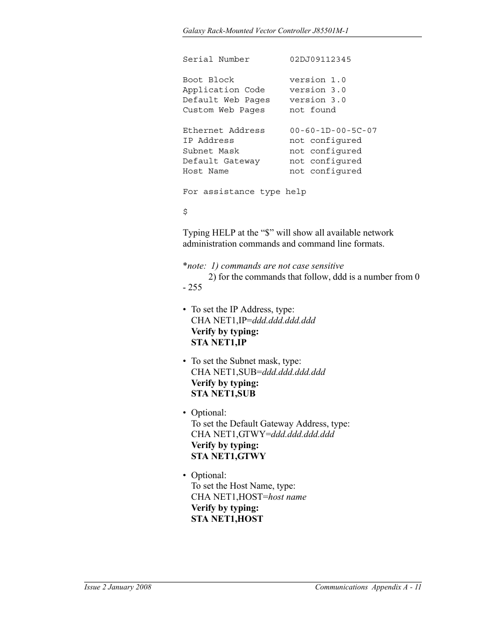 GE Industrial Solutions Galaxy Vector Rack Mounted Controller J85501M-1 User Manual | Page 81 / 90