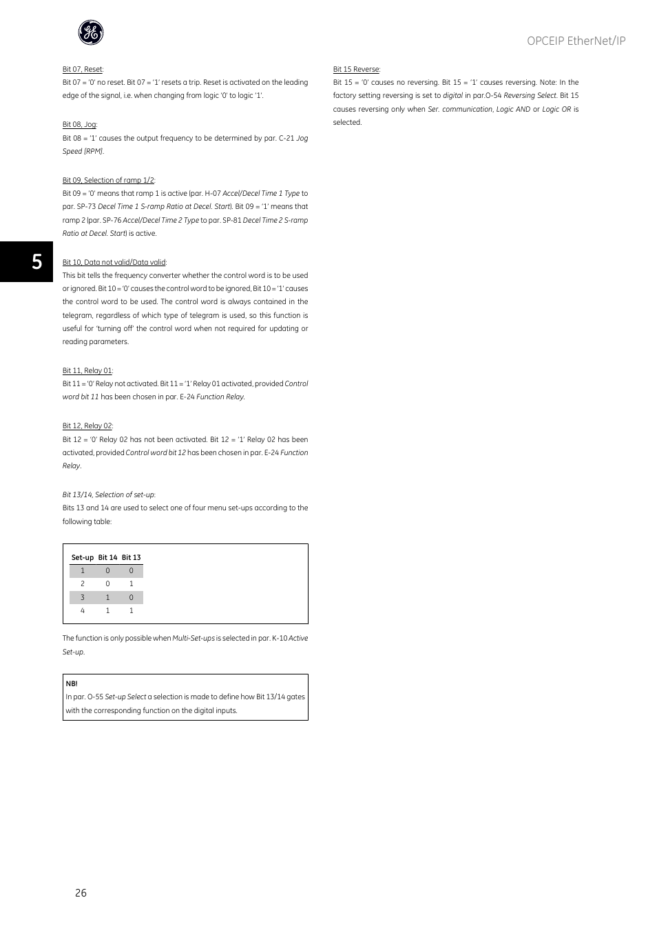 Opceip ethernet/ip | GE Industrial Solutions AF-600 FP OPCEIP EtherNet_IP User Manual | Page 27 / 64