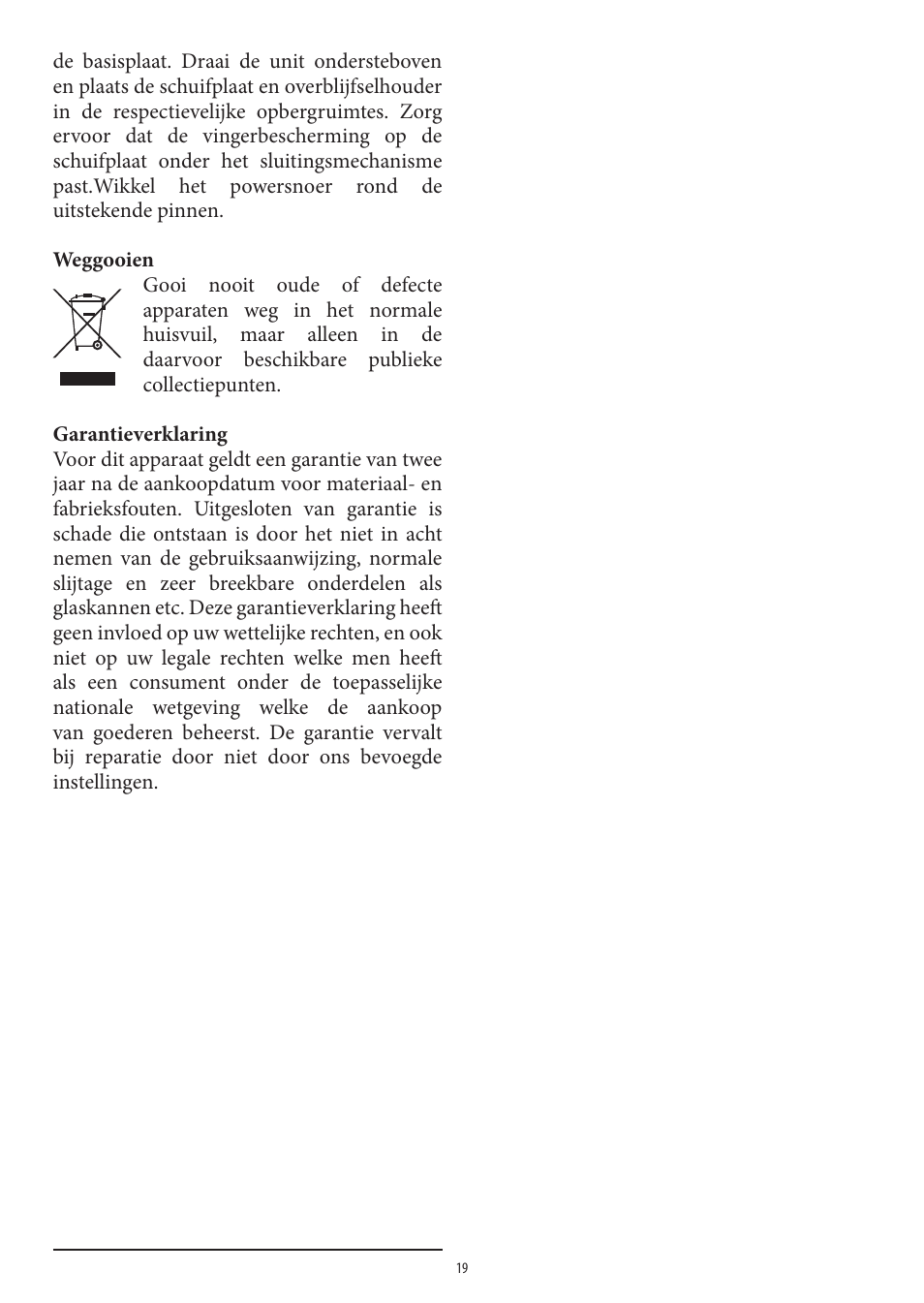 SEVERIN AS 3950 User Manual | Page 19 / 54