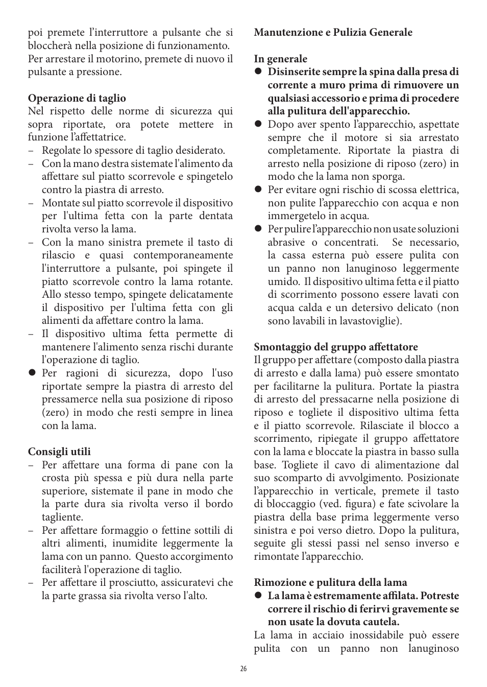 SEVERIN AS 3950 User Manual | Page 26 / 54