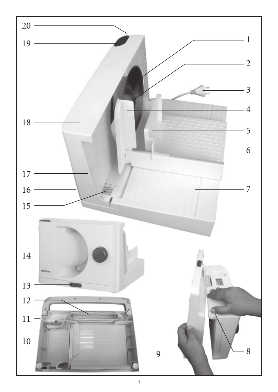 SEVERIN AS 3950 User Manual | Page 3 / 54