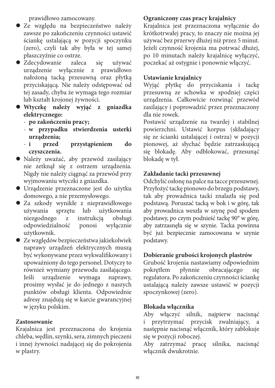 SEVERIN AS 3950 User Manual | Page 40 / 54